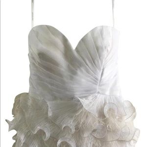 Cocktail White Tony Bowls Dress